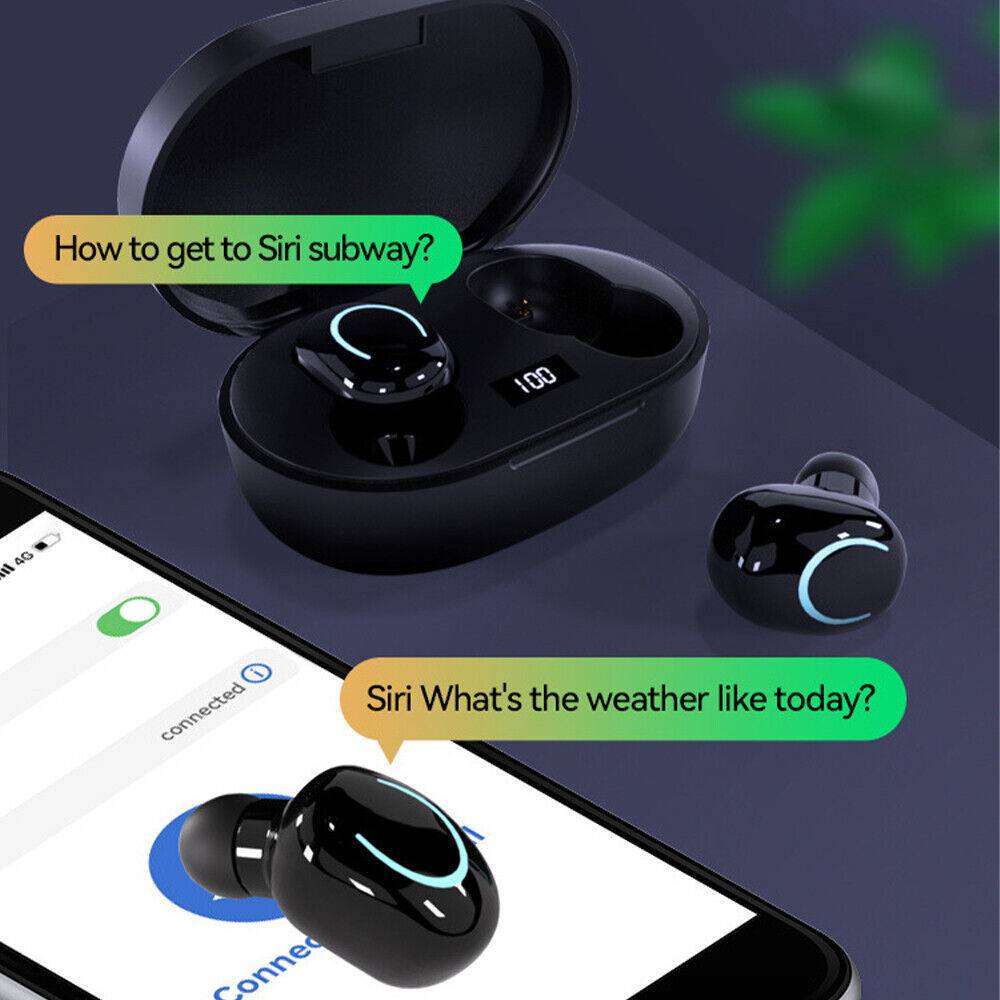 Bluetooth 5.3 Headphones In Ear Wireless TWS Sport Headphones IPX-5 With Microphone De - SMSB 66