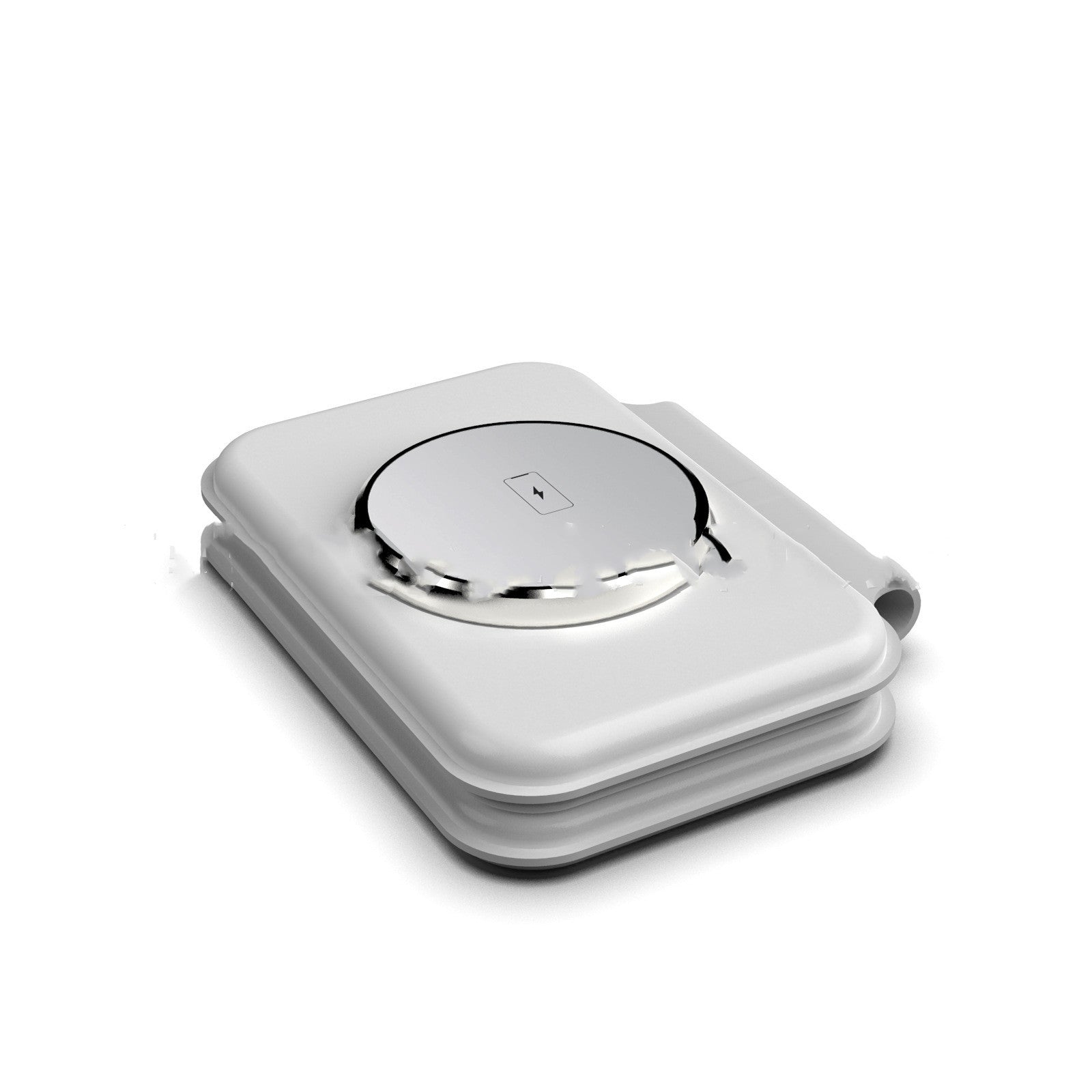 Cross-border New Folding Magnetic Three-in-one Wireless Charger Electrical Zinc Alloy Desktop Phone Holder Watch Wireless Charger - SMSB 66