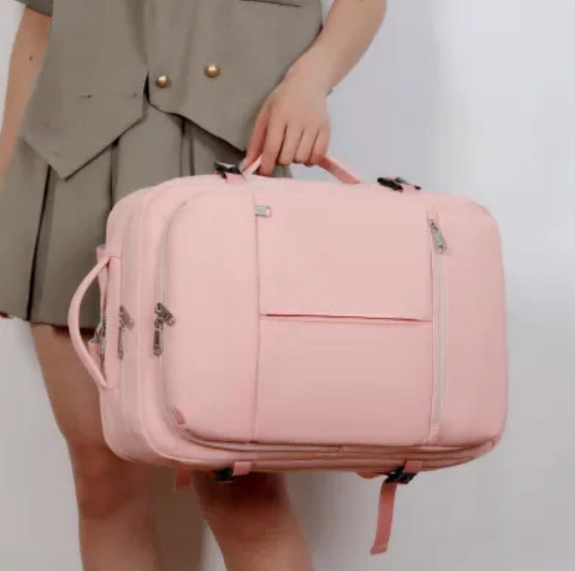 Large Capacity Backpack For Women Men Multiple Pockets And Zippers Versatile Computer Bags Business Travel Backpack - SMSB 66