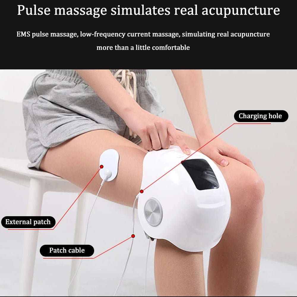 Knee Massager Knee Paint Pain Hot Compress Old Cold Leg Knee Pad Warm Physical Therapy For Middle-Aged And Elderly Men And Women - SMSB 66