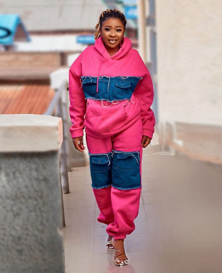 Fashion Casual Set Loose All-match Retro - SMSB 66