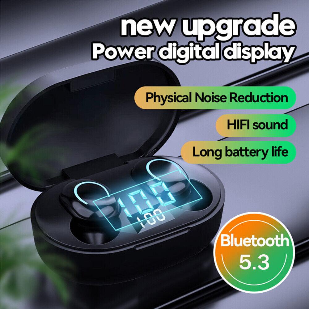 Bluetooth 5.3 Headphones In Ear Wireless TWS Sport Headphones IPX-5 With Microphone De - SMSB 66