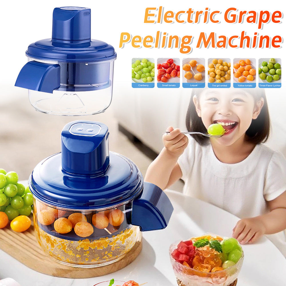 Automatic Electric Grape Peeler Electric Rechargeable Fruit Peeling Machine Hands-Free Skin Remover Home Kitchen Supplies Kitchen Gadgets - SMSB 66