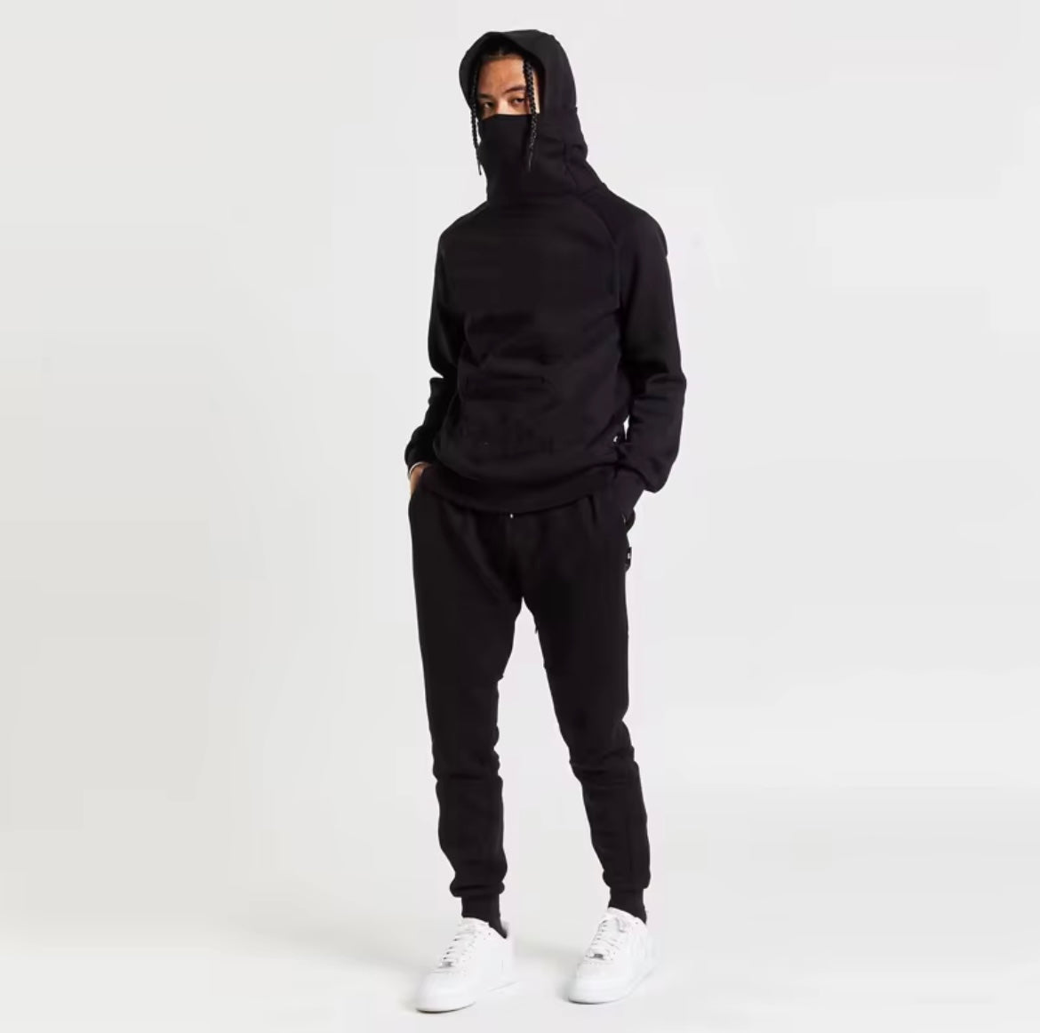 2022 hommes nouveau Design français Terry survêtements Sport porter capuche survêtement 2 pièces survêtement ensemble - SMSB 66