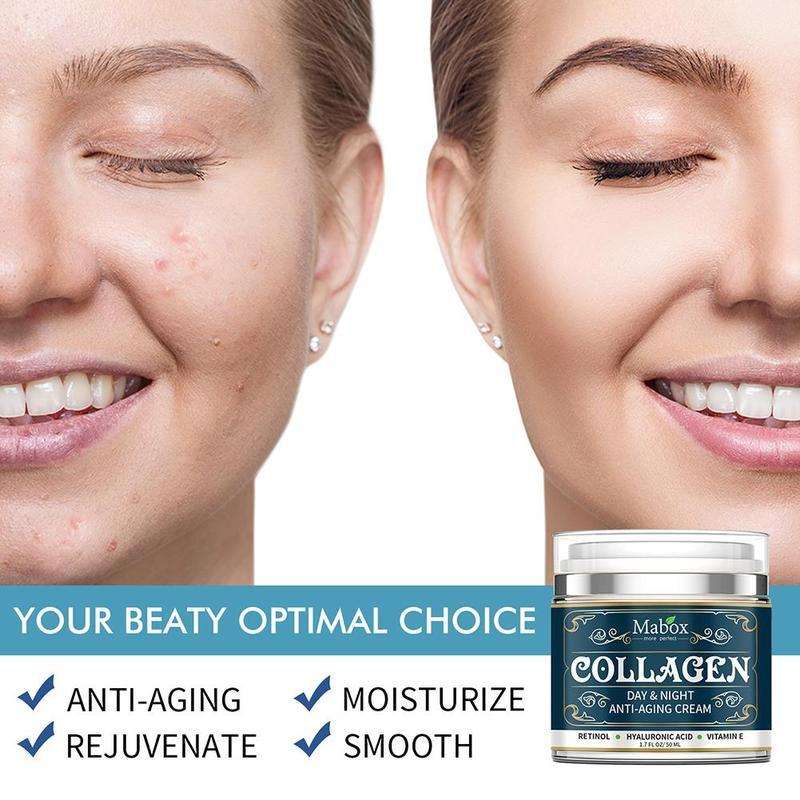 Collagen Moisturizing Facial Cream Skin Care Products Anti Aging Face Cream Moisturizing Wrinkle Remover - SMSB 66