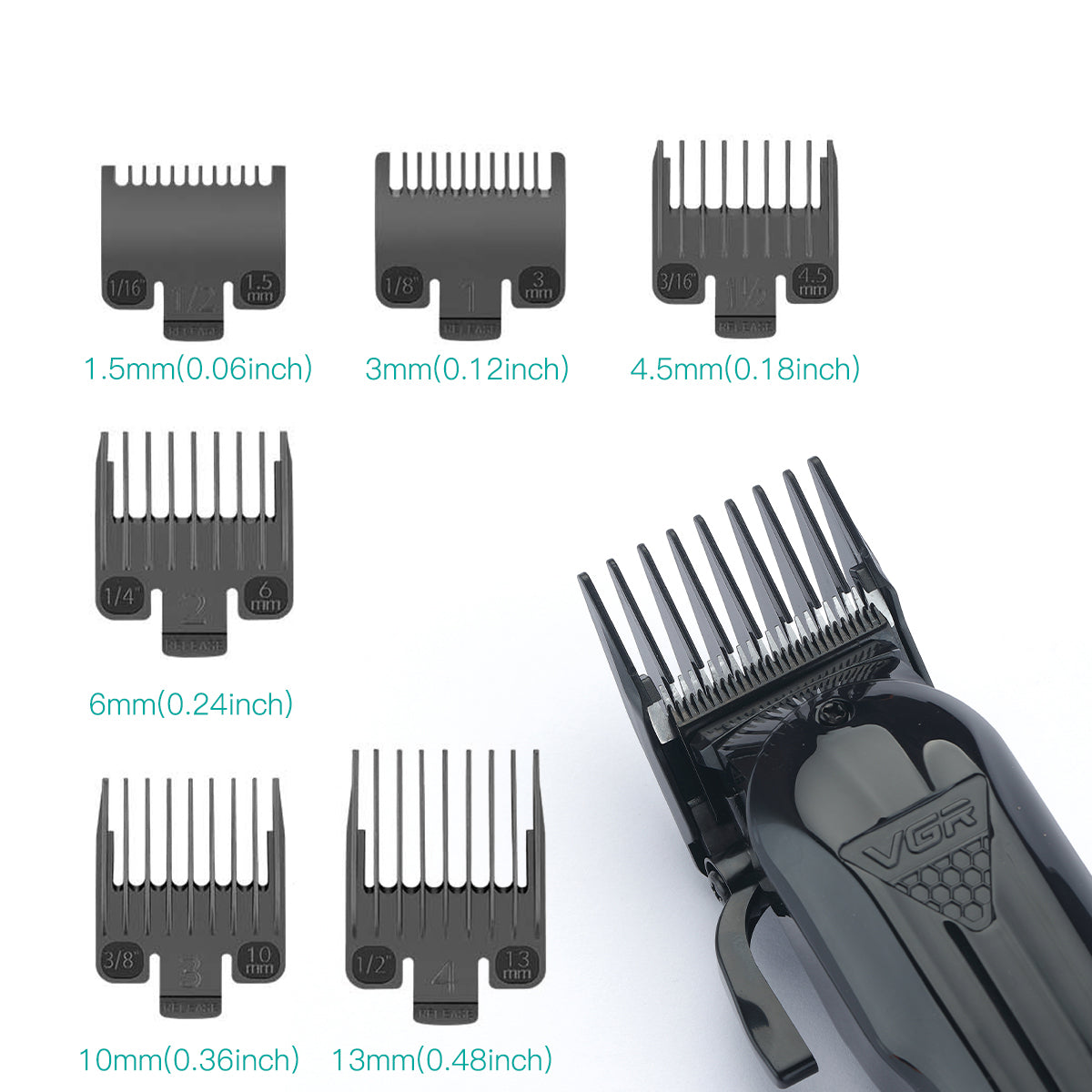 Electric Hair Clipper Fine Adjustment Gradual Change Electric Hair Salon Usb Rechargeable Household Electric Hair Clipper - SMSB 66