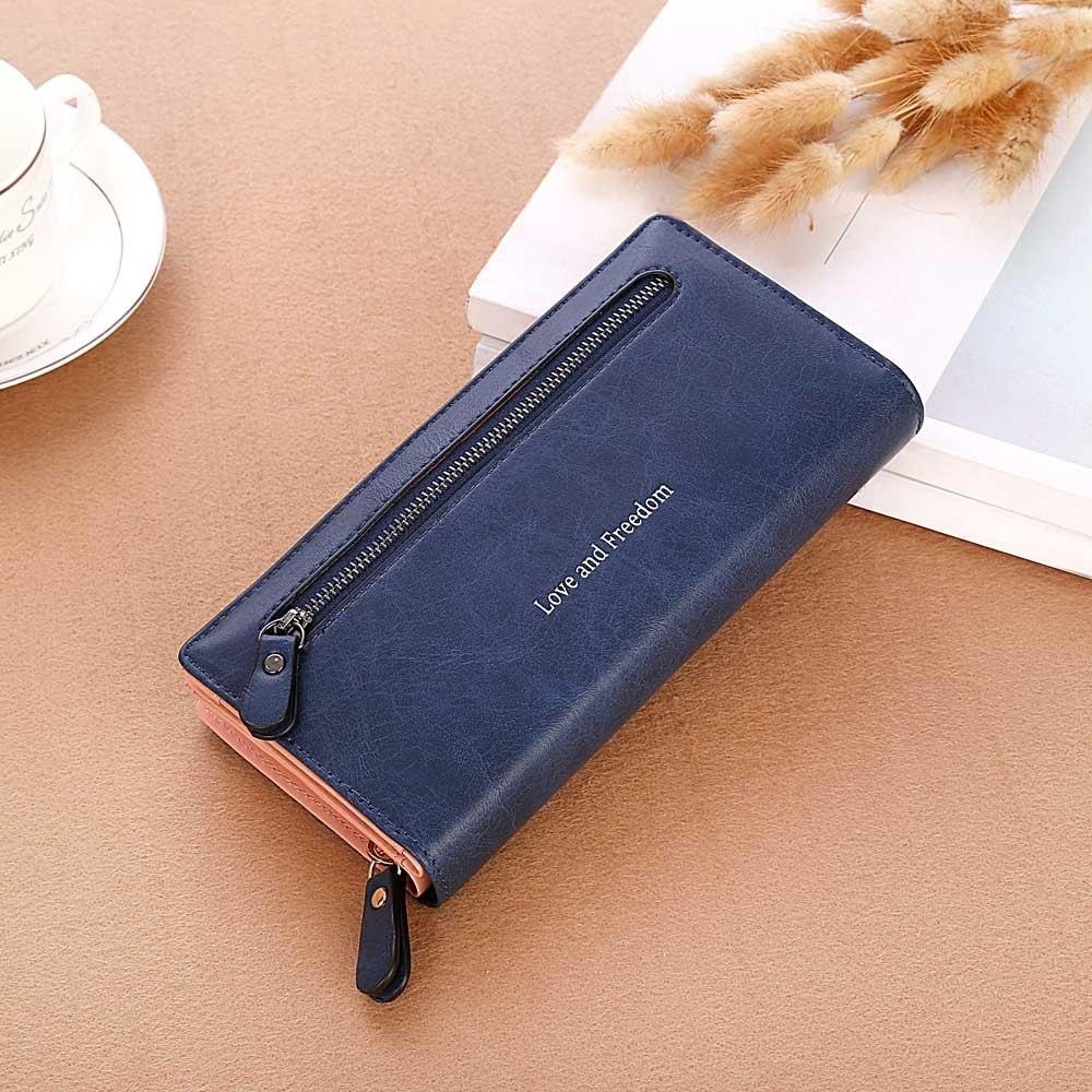 women bags high quality wallet female long wallet fashionable coin purse women purse Carteira feminina - SMSB 66