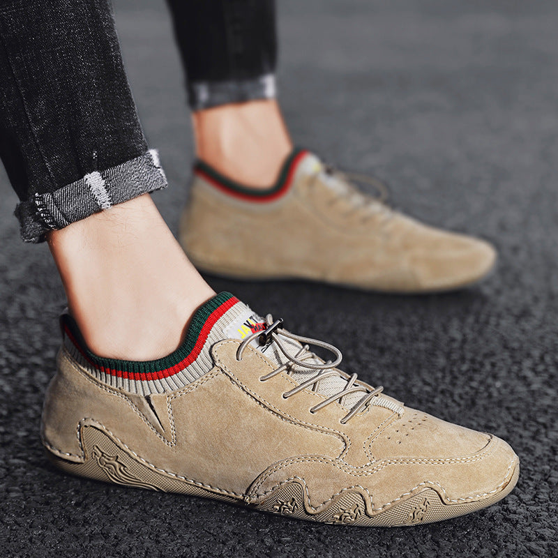 Autumn New Cold Sticky Shoes For Men One Foot Loose - SMSB 66