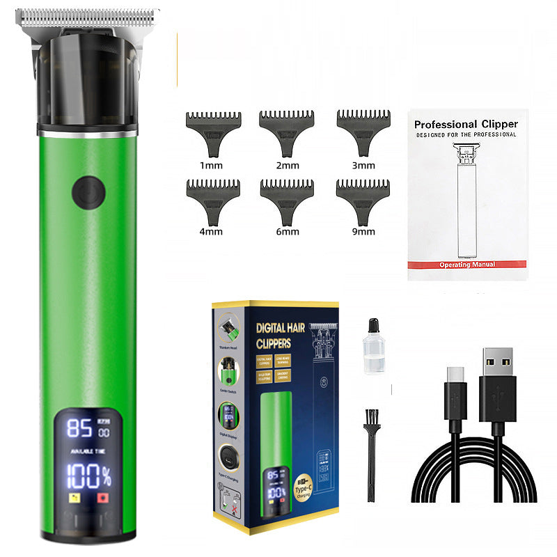 Hair clipper hair clipper electric hair clipper oil cutting head carving bald head, hair clipper - SMSB 66