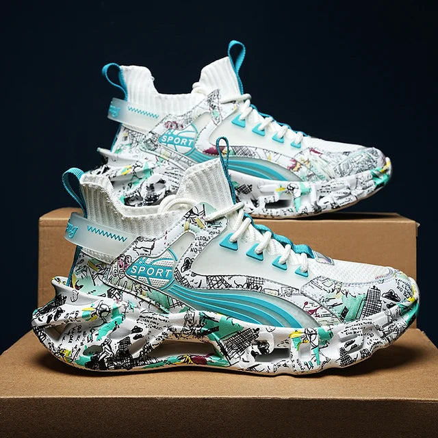 Men's Sneaker High-quality New Sneakers Plus Size Sneakers Running Shoes - SMSB 66