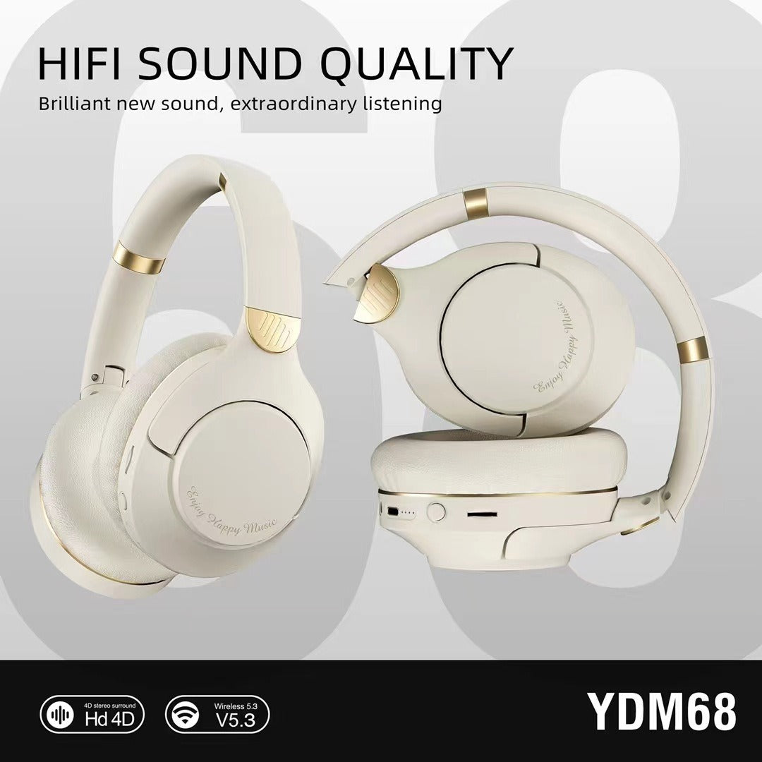 YDM68 new wireless Bluetooth headset with heavy bass gaming headset - SMSB 66