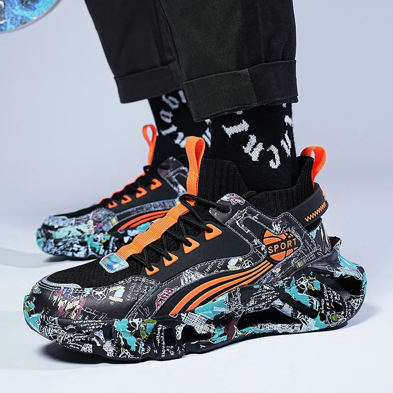 Men's Sneaker High-quality New Sneakers Plus Size Sneakers Running Shoes - SMSB 66