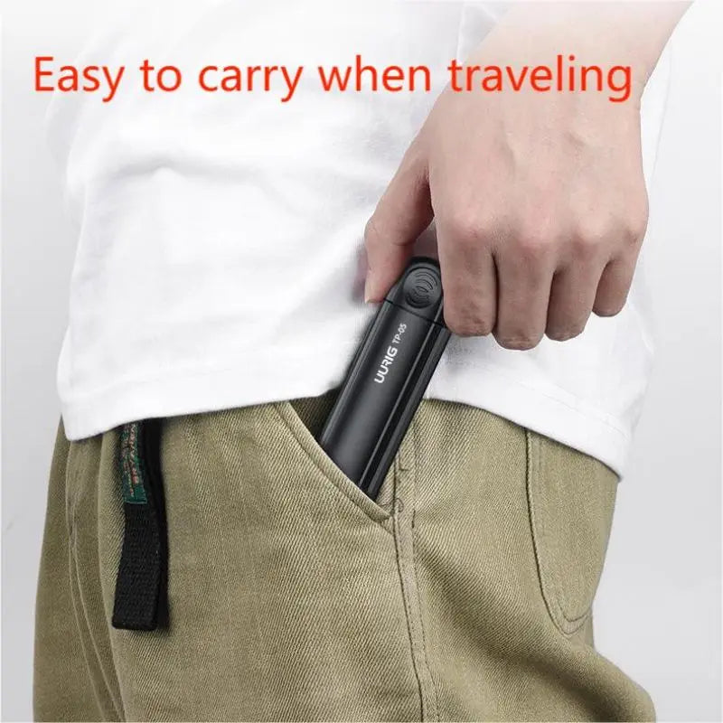 Introduction to Mobile Photography uurig TP-05 Mini Extended Tripod with Phone Clip Tripod - SMSB 66