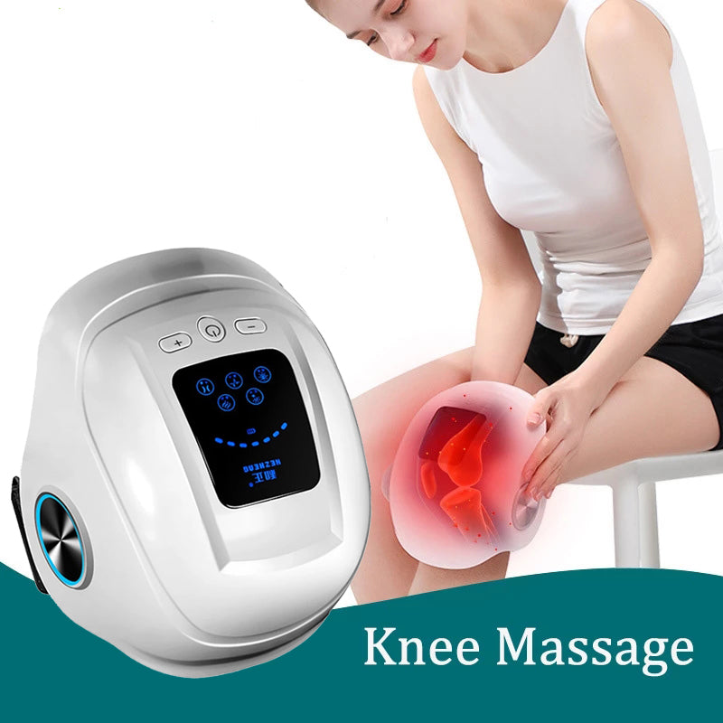 Knee Massager Knee Paint Pain Hot Compress Old Cold Leg Knee Pad Warm Physical Therapy For Middle-Aged And Elderly Men And Women - SMSB 66