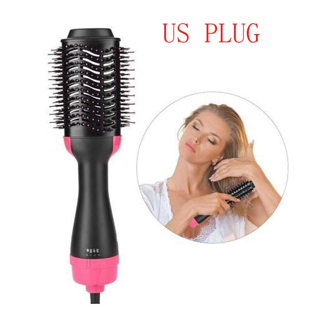 Multifunctional 2 in 1 Hair Dryer Volumizer Rotating Hot Hair Brush - SMSB 66