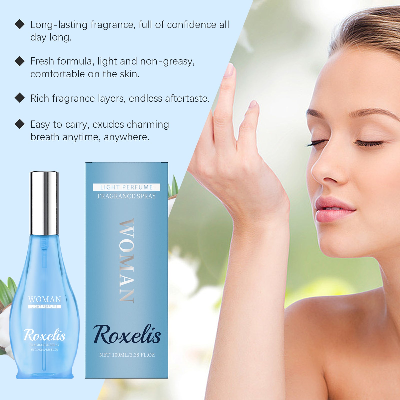 Oriental Fragrance Oriental Charm Eau De Toilette Spray Fresh Citrus Fragrance Light Fragrance - SMSB 66