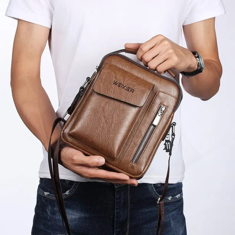 Casual Portable Men's Messenger Bag - SMSB 66
