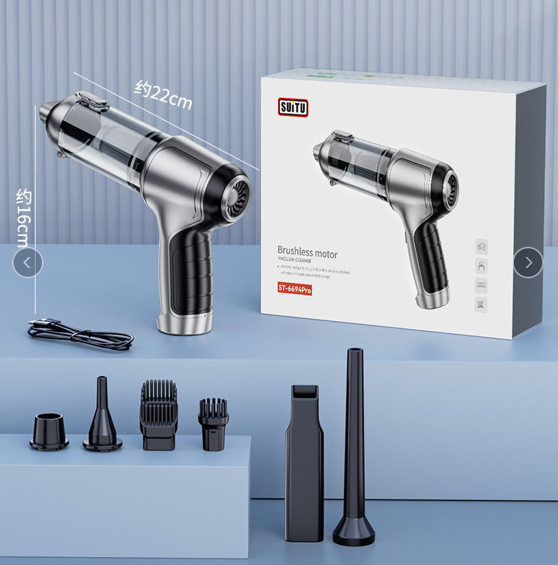  Portable Wireless Car Vacuum Cleaner High Power, Strong Suction, Handheld Mini for Car and Home Use #