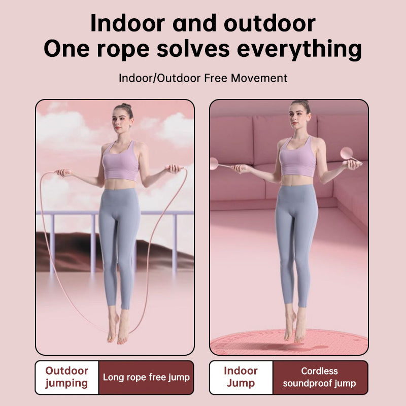  Intelligent Counting Jump Rope - with LCD Display for Home Gym Fitness for Adult, Men, Women & Kids #