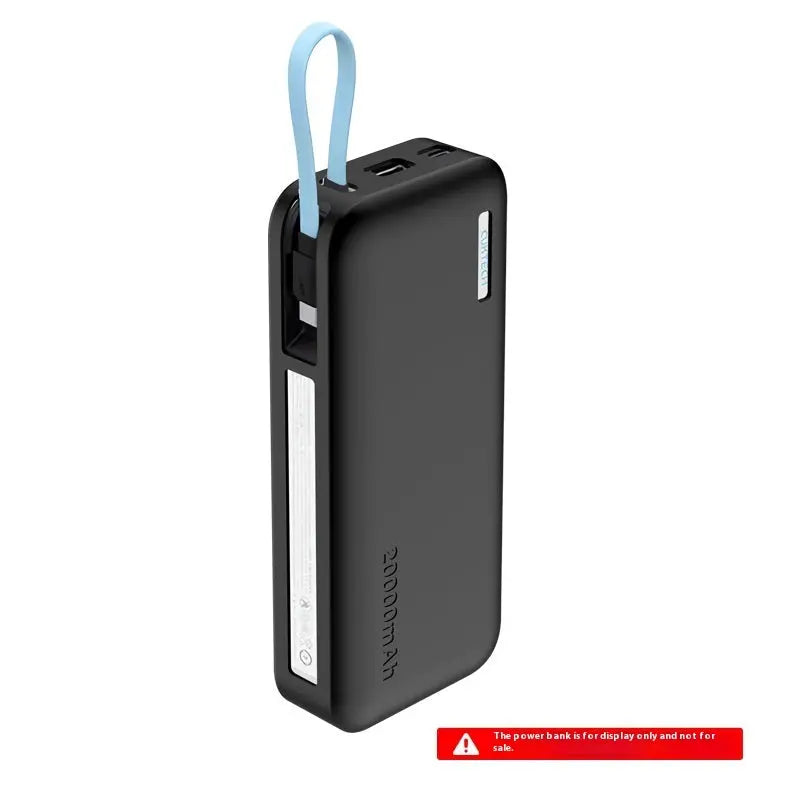 Electric Energy Block 20000 MA Silicone Protective Cover Power Bank - SMSB 66