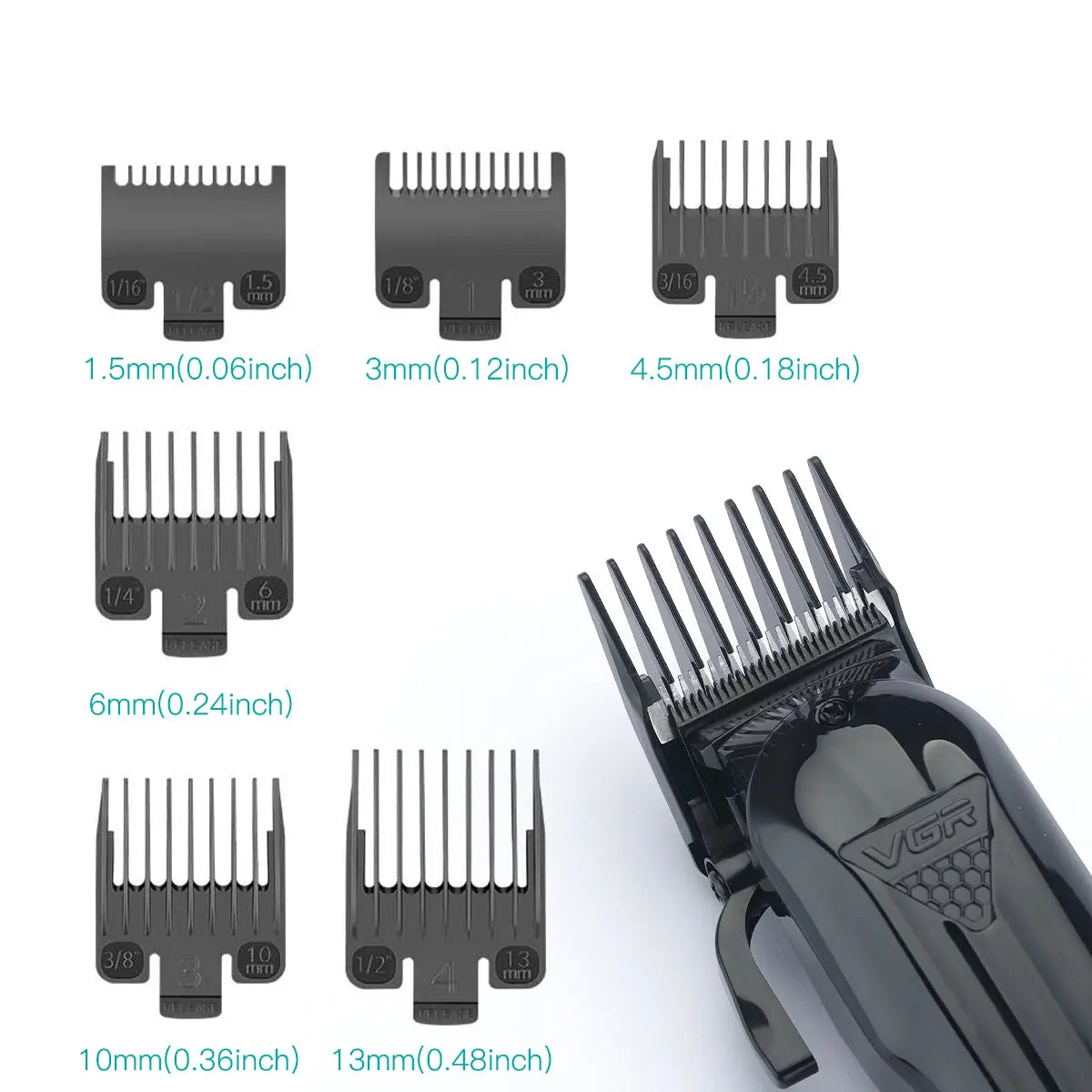 Electric Hair Clipper Fine Adjustment Gradual Change Electric Hair Salon Usb Rechargeable Household Electric Hair Clipper - SMSB 66