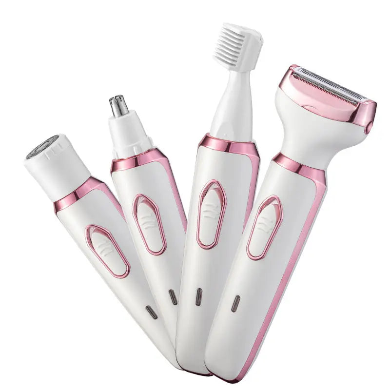 Electric Women's Hair Trimmer for Intimate Care - Multi-Functional Underarm and Pubic Hair Trimmer and Shaver - SMSB 66