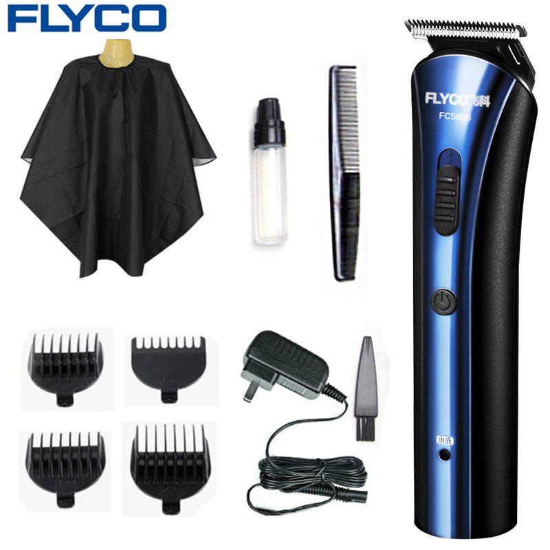 FLYCO Rechargeable Electric Hair Clipper Hair Trimmers Professional Cutting Haircut Tools FC5806 - SMSB 66