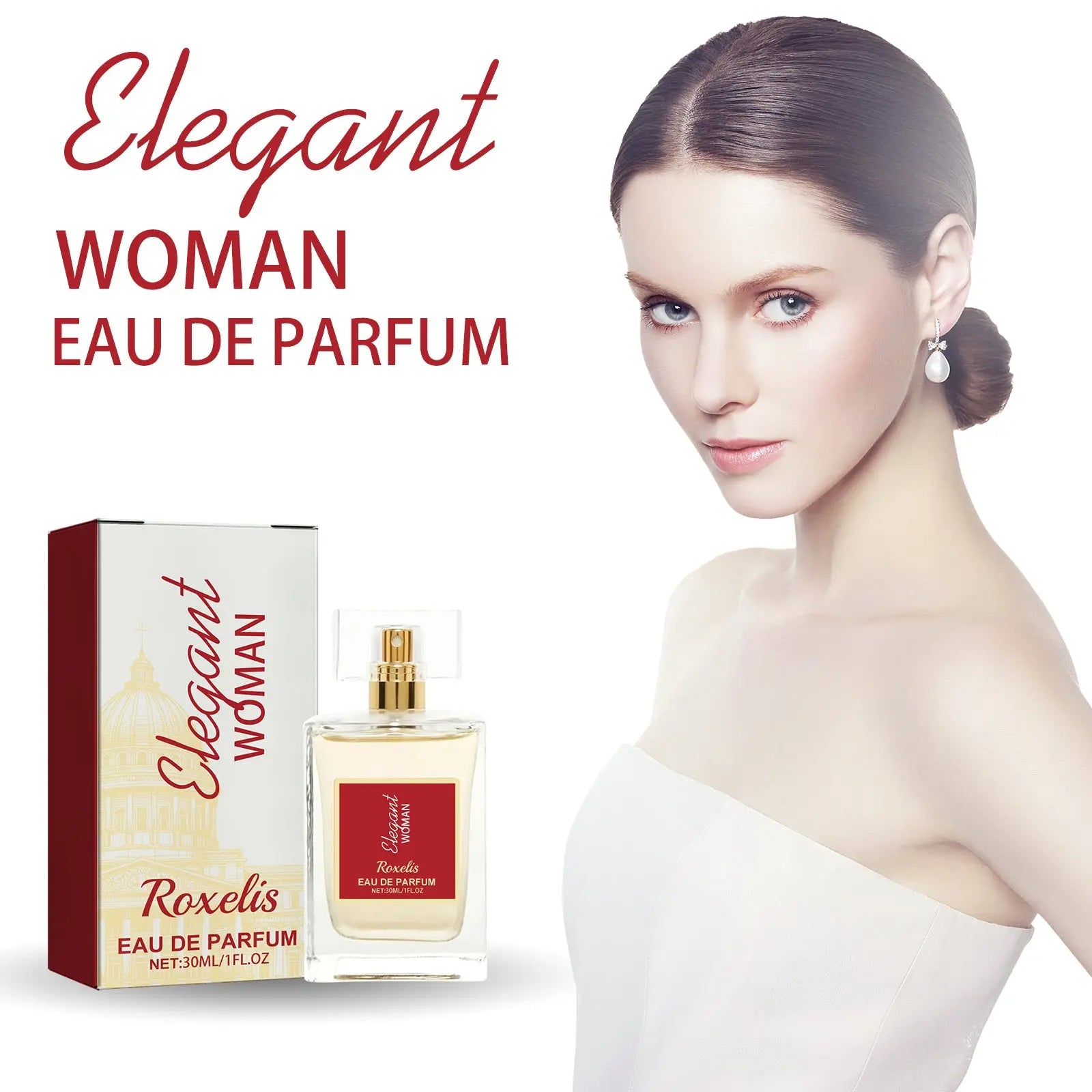 Elegant Woman Eau De Parfum, Natural Fresh Niche Light Elegant Flower Fruit Fragrance Wrist Behind Ear Lasting Fragrance Dating Atmosphere Perfume eprolo