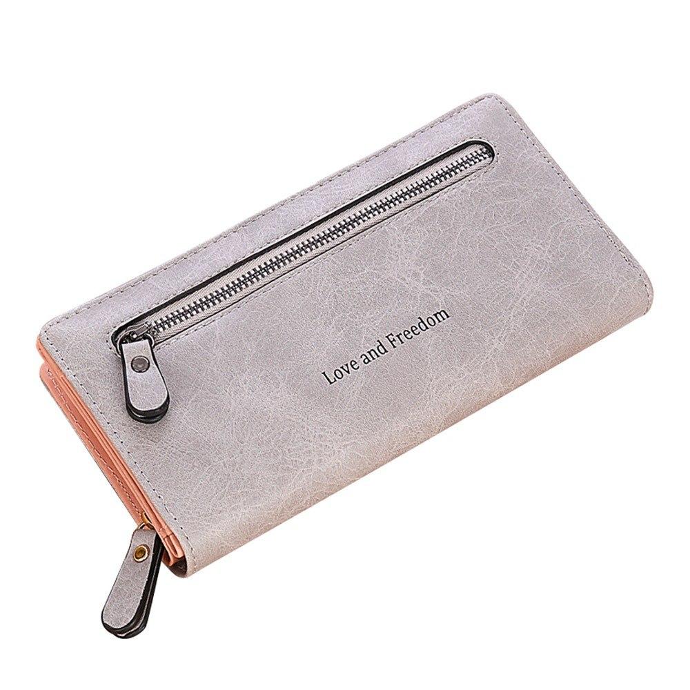women bags high quality wallet female long wallet fashionable coin purse women purse Carteira feminina - SMSB 66
