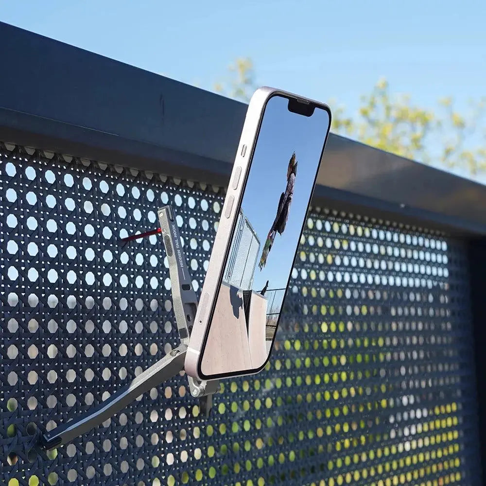 Flymile Magnetic Selfie Stick Tripod for Magsafe iPhone 16 15 14 13 12 Pro Max Samsung Phone Foldable Desktop Tripod 1/4" Holes - SMSB 66