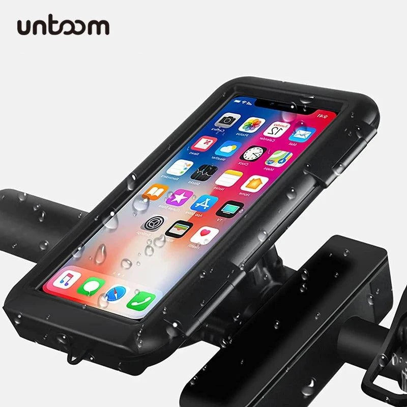 Waterproof Bike Bicycle Phone Case Universal Motorcycle Handlebar Phone Holder Stand Motorbike Scooter Cell Phone Mount Bracket - SMSB 66