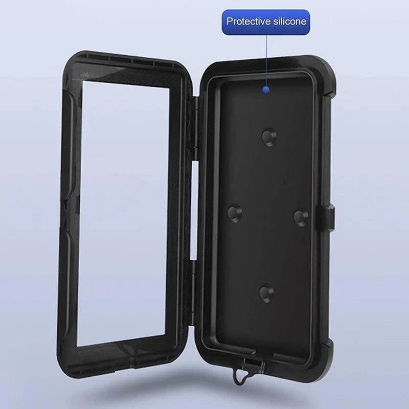 Waterproof Bike Bicycle Phone Case Universal Motorcycle Handlebar Phone Holder Stand Motorbike Scooter Cell Phone Mount Bracket - SMSB 66