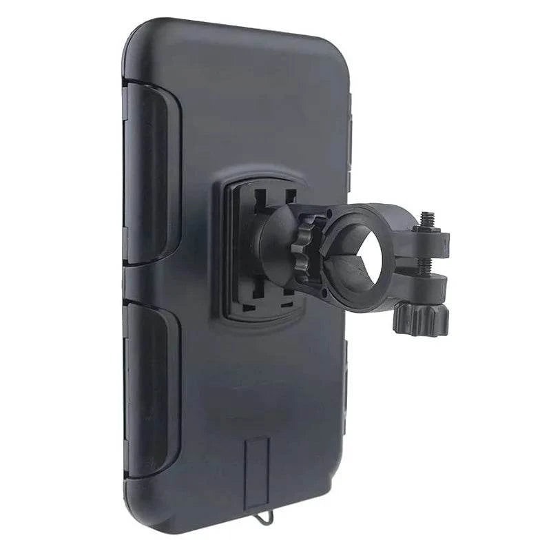 Waterproof Bike Bicycle Phone Case Universal Motorcycle Handlebar Phone Holder Stand Motorbike Scooter Cell Phone Mount Bracket - SMSB 66