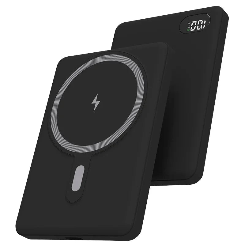 Wholesale 50000mAh large capacity black portable power bank with fast charging and LED digital display