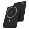 2025 Magnetic Power Bank 5000mAh fast wireless charger with LED display in black color