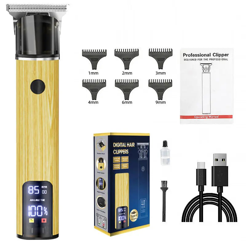 Hair clipper hair clipper electric hair clipper oil cutting head carving bald head, hair clipper - SMSB 66