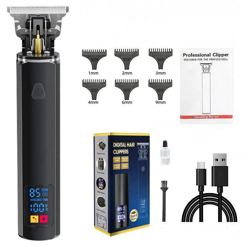 Hair clipper hair clipper electric hair clipper oil cutting head carving bald head, hair clipper - SMSB 66