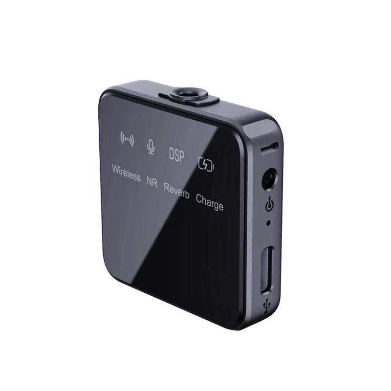 Battery Life 24h Wireless Lavalier Microphone 3 in 1 50m Transmission Wireless Lavalier Microphone for Iphone Android Camera - SMSB 66