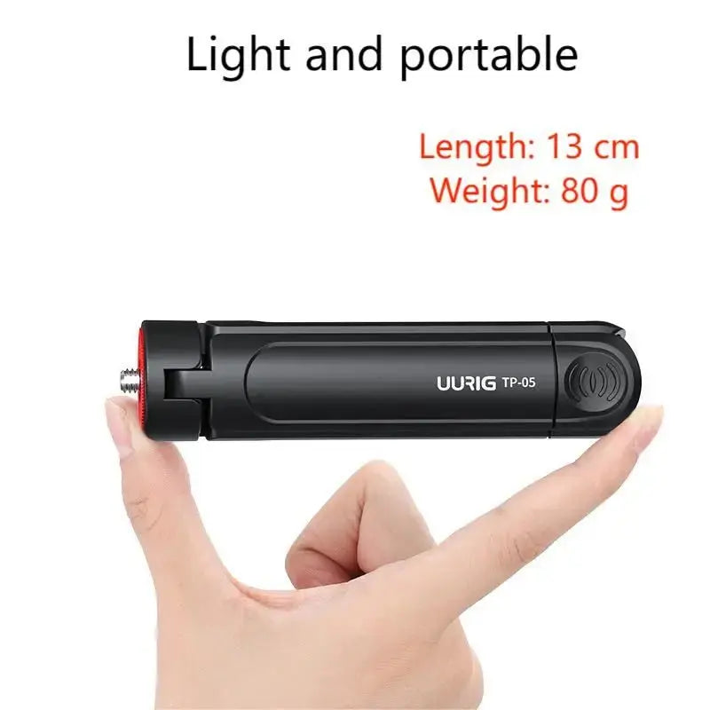 Introduction to Mobile Photography uurig TP-05 Mini Extended Tripod with Phone Clip Tripod - SMSB 66