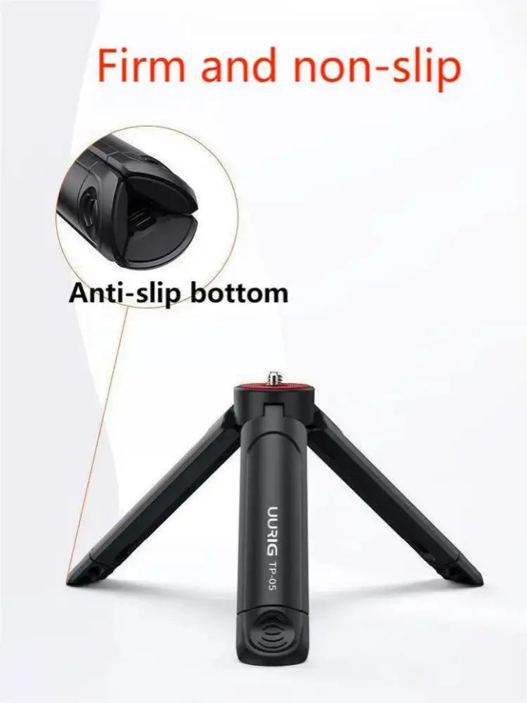Introduction to Mobile Photography uurig TP-05 Mini Extended Tripod with Phone Clip Tripod - SMSB 66