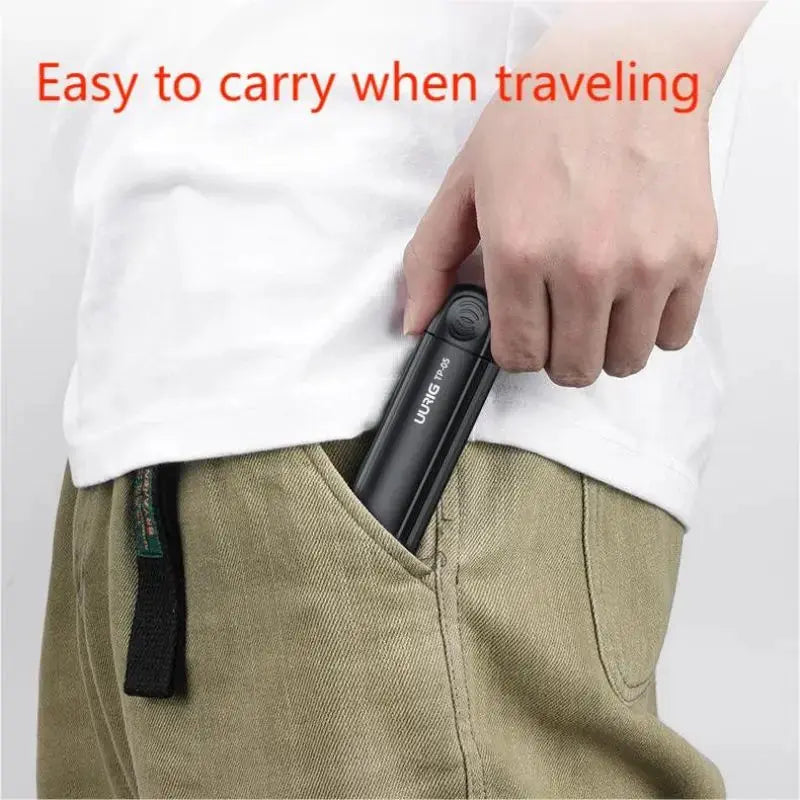 Introduction to Mobile Photography uurig TP-05 Mini Extended Tripod with Phone Clip Tripod - SMSB 66