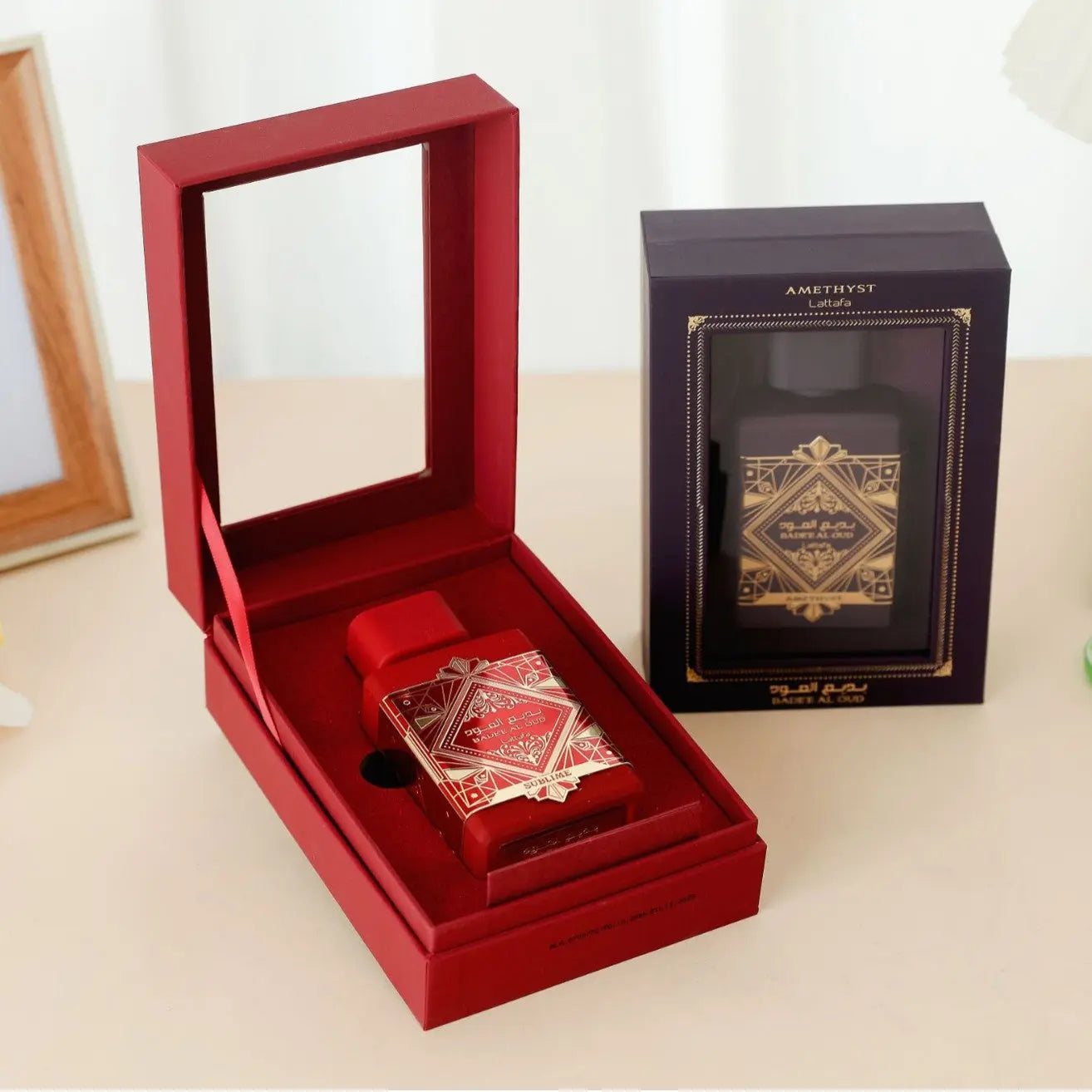 Lattafa Perfumes Bade'e Al Oud Oud Amethyst Fragrance - SMSB 66