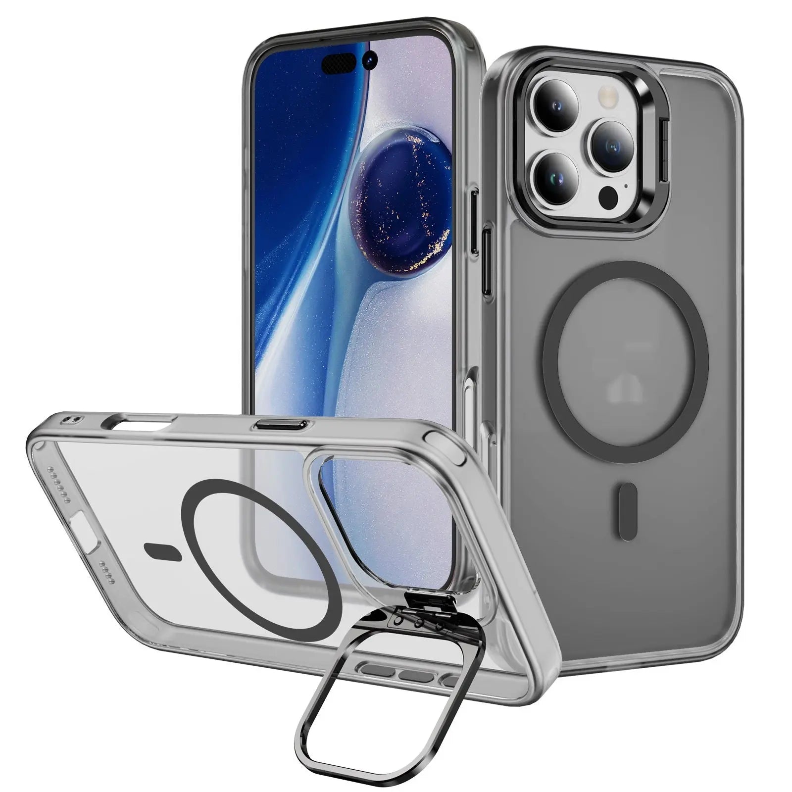 Magnetic Phone Case Lens Bracket Phone Case - SMSB 66