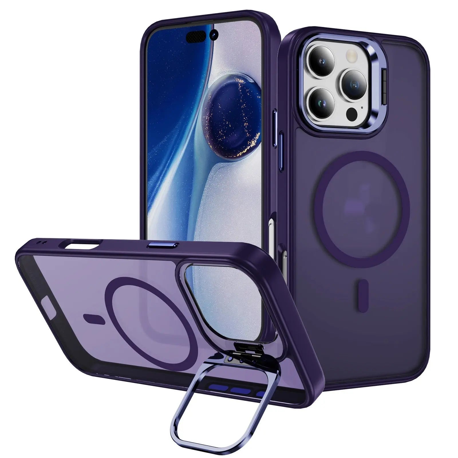 Magnetic Phone Case Lens Bracket Phone Case - SMSB 66