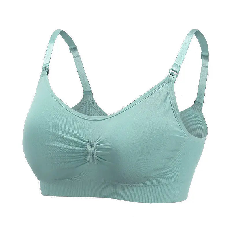Maternity Seamless Large Size Nursing Bra for Breastfeeding and Postpartum Support - SMSB 66