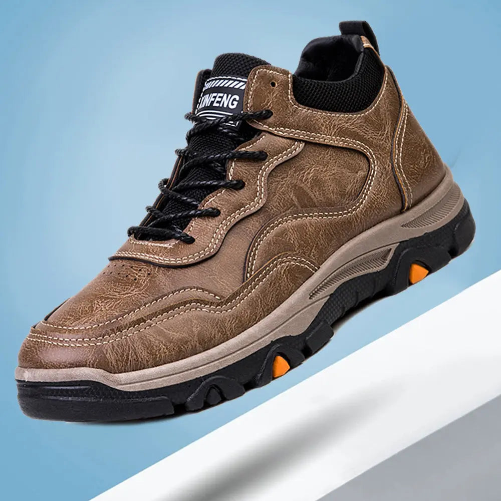 Men Boots Winter Warm Shoes Outdoor Walking Ankle Boots - SMSB 66