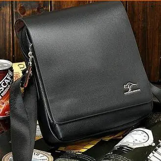 Men Messenger Bags Big Promotion Kangaroo Leather Shoulder Bags Men Handbags Brand Casual Briefcase - SMSB 66