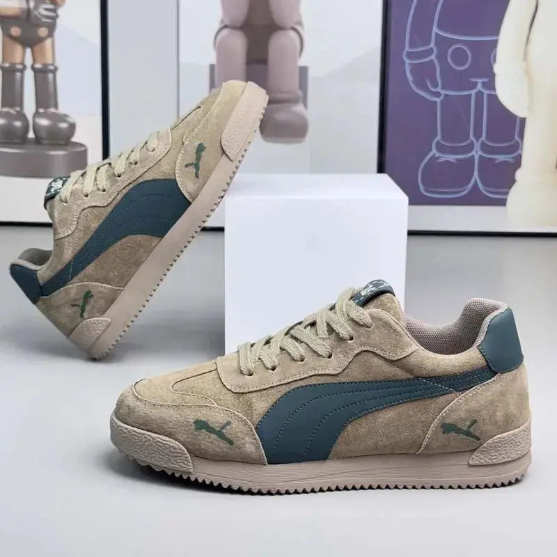 Men Sneakers Autumn Luxury Breathable Low Help Comfortable Sports Shoes Fashion Vintage Non Slip Outdoor Casual Flats Large Size - SMSB 66