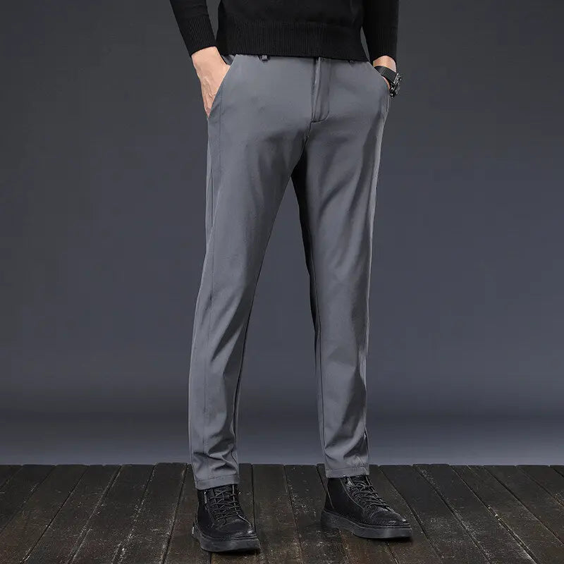 Men's Fashion Casual Solid Color Loose Pants - SMSB 66
