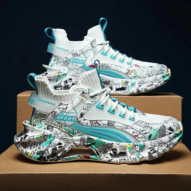 Men's Sneaker High-quality New Sneakers Plus Size Sneakers Running Shoes - SMSB 66